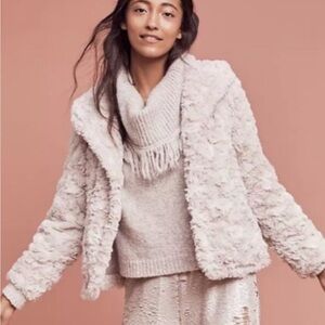 Tiny Editions for Anthropologie Faux Fur Jacket X-Small